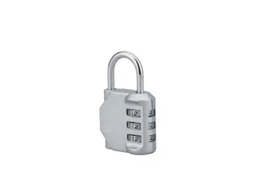 Cadenas à combinaison en Zamak argenté