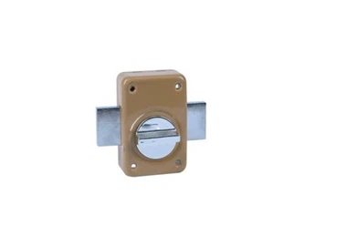 Serrure de porte de bonne qualité avec bouton et cylindre